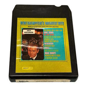 Bert Kaempfert’s Greatest Hits 8 Track Tape Cartridge MCAT-11